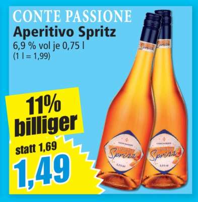 CONTE PASSIONE Aperitivo Spritz
