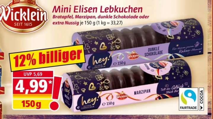 Mini-Elisen Lebkuchen