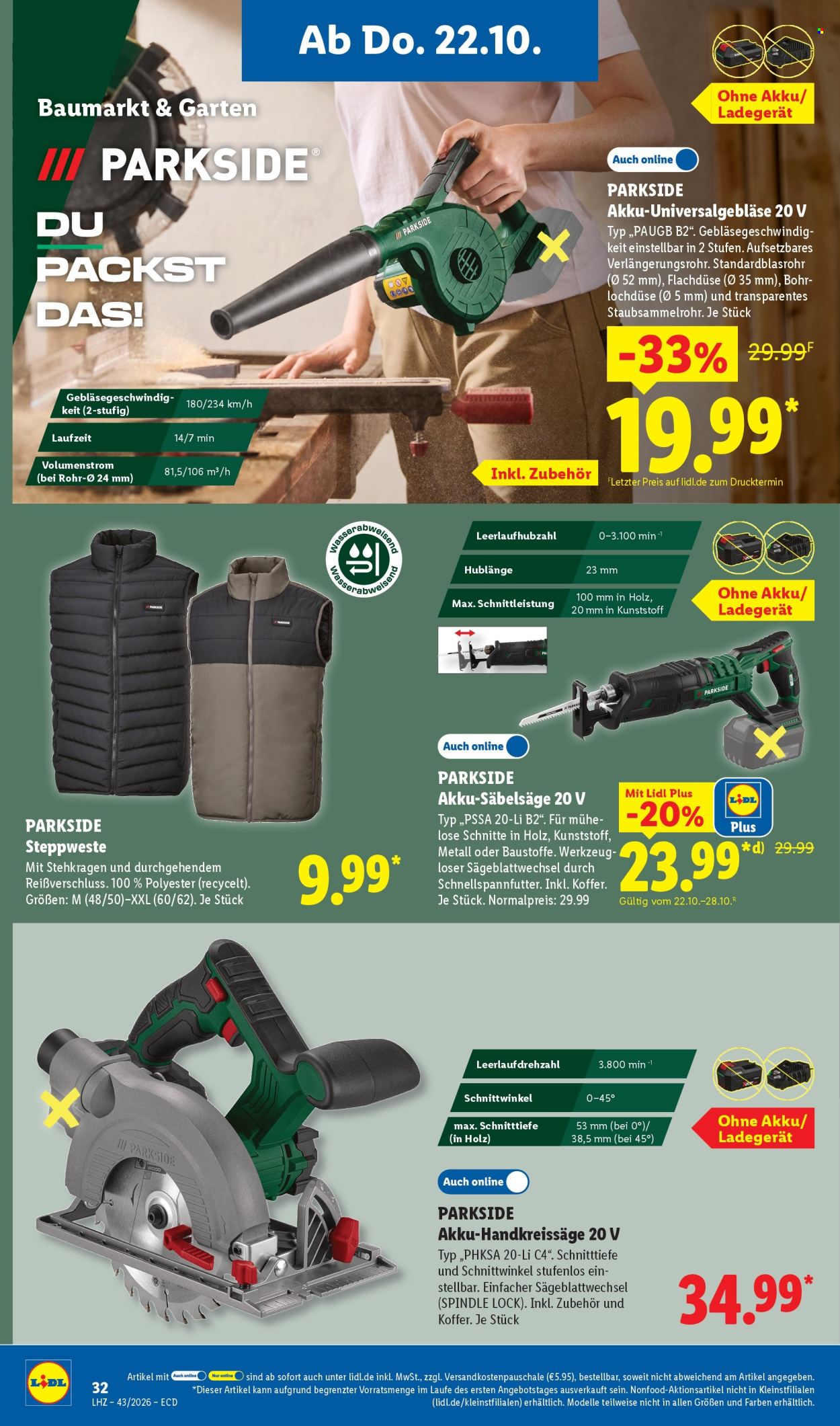 Lidl Prospekte  - 19.10.2026 - 24.10.2026. Seite 20