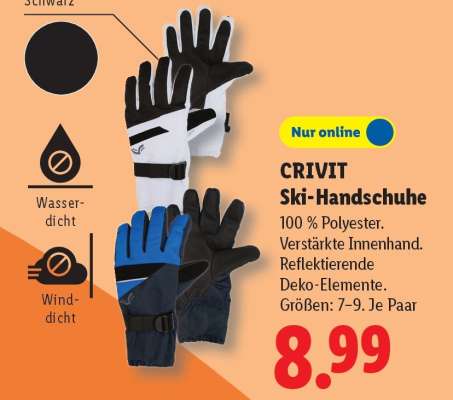 CRIVIT Ski-Handschuhe