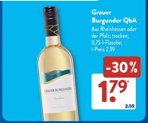 Grauer Burgunder QbA