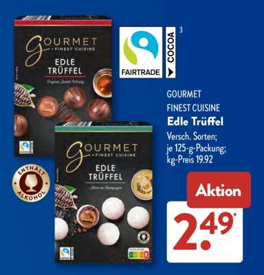 GOURMET FINEST CUISINE Edle Trüffel