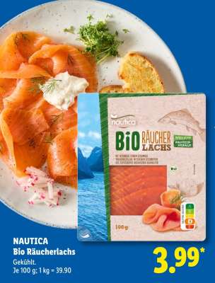 Nautica Bio Räucherlachs