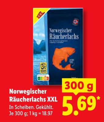 Norwegischer Räucherlachs XXL