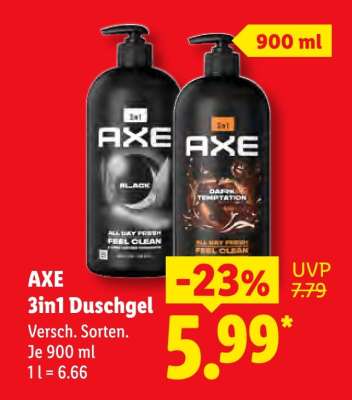 AXE 3in1 Duschgel