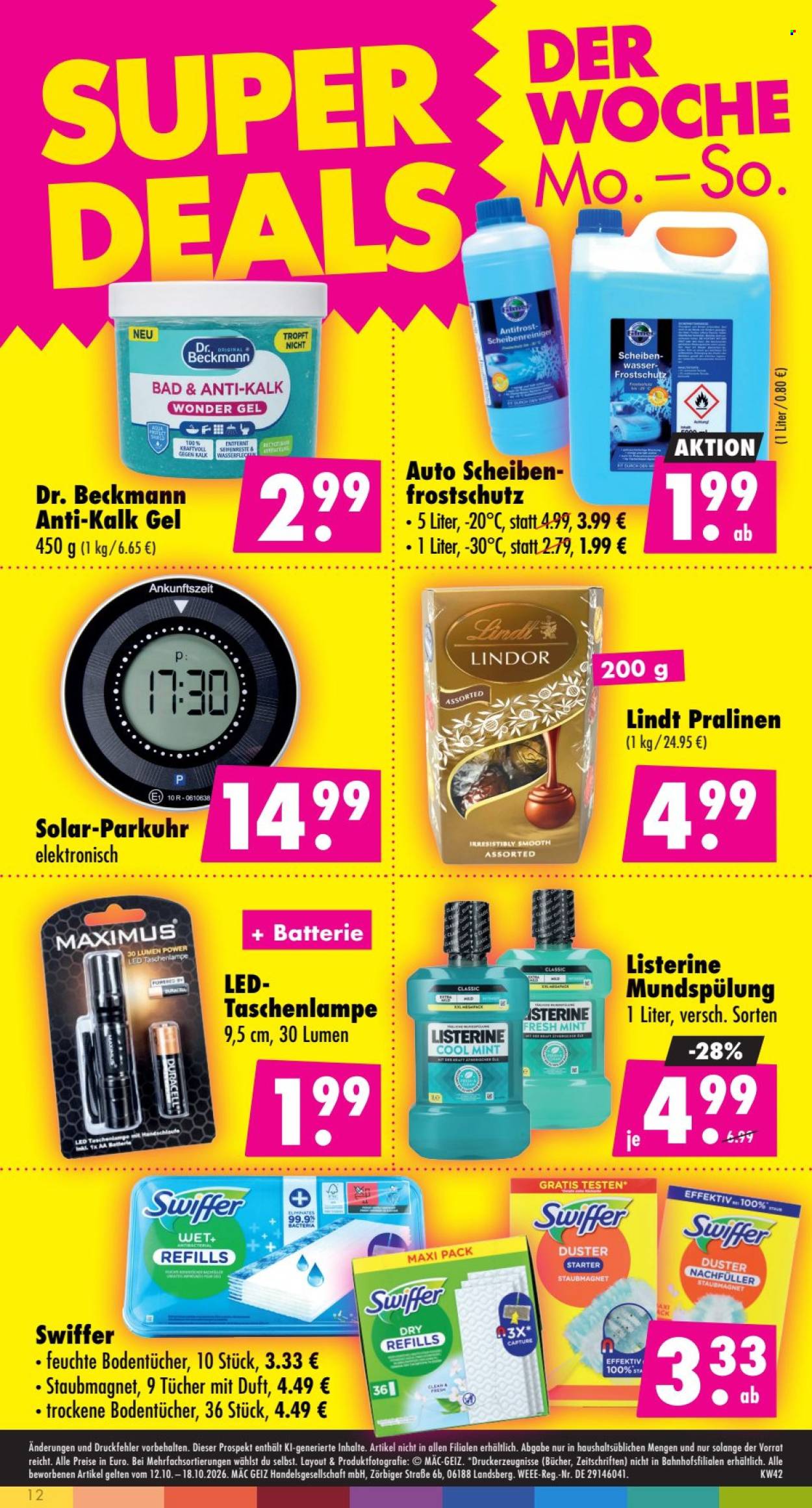 Mäc-Geiz Prospekte  - 12.10.2026 - 18.10.2026. Seite 12