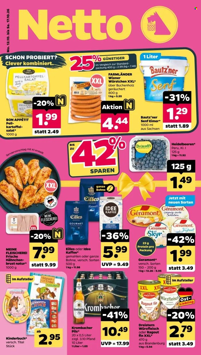 Netto Prospekte  - 12.10.2026 - 17.10.2026. Seite 1