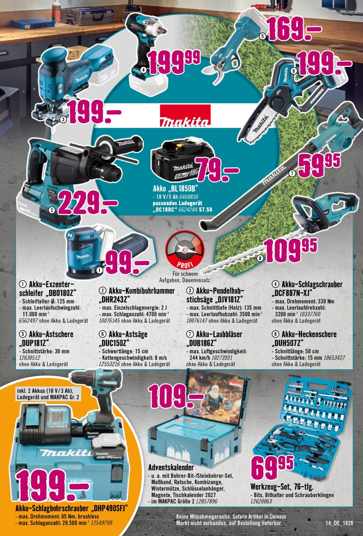 Hornbach Prospekte  - 8.10.2026 - 4.11.2026. Seite 14