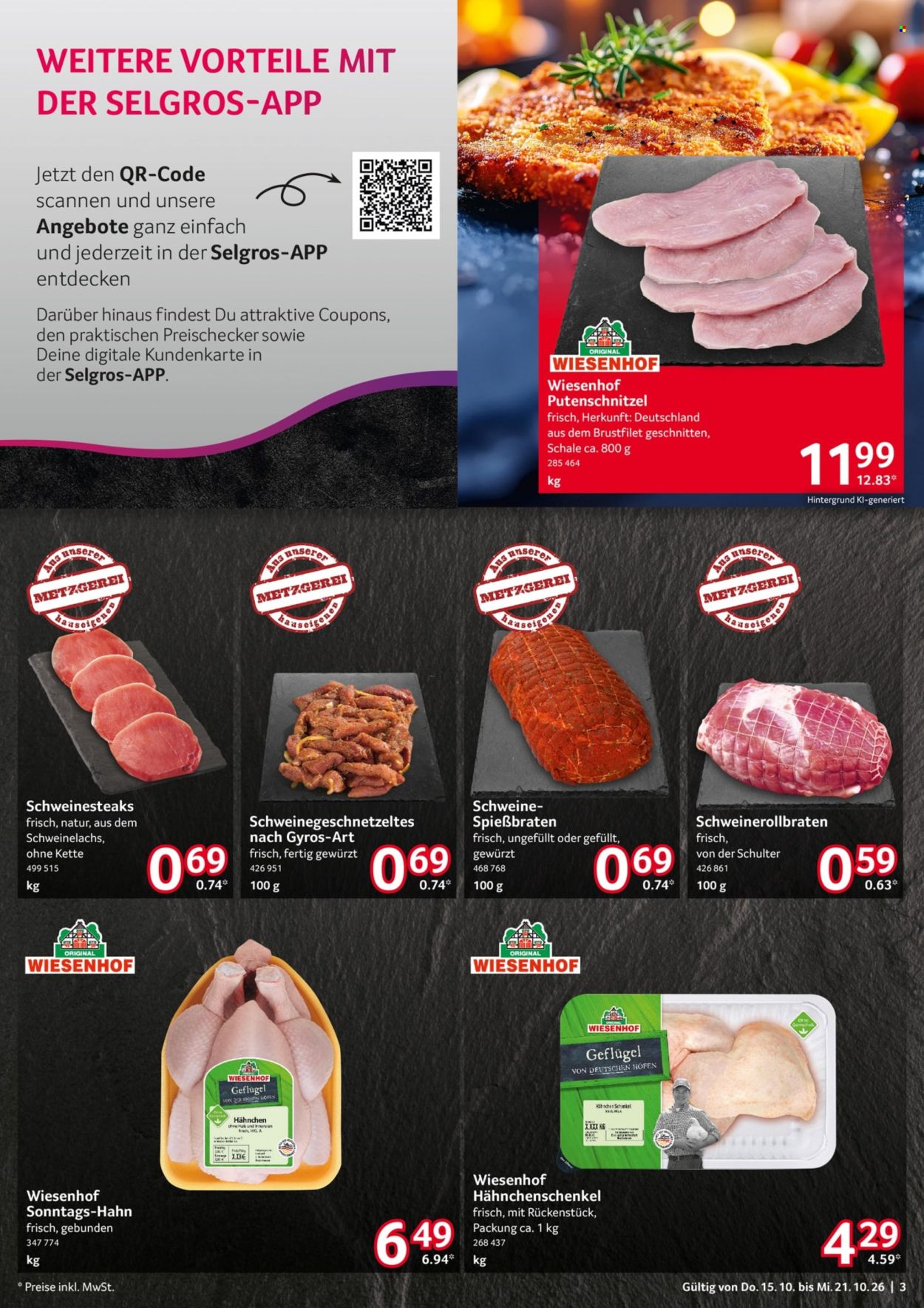 Selgros Prospekte  - 15.10.2026 - 21.10.2026. Seite 3