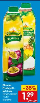 Pfanner Fruchtsaftgetränke