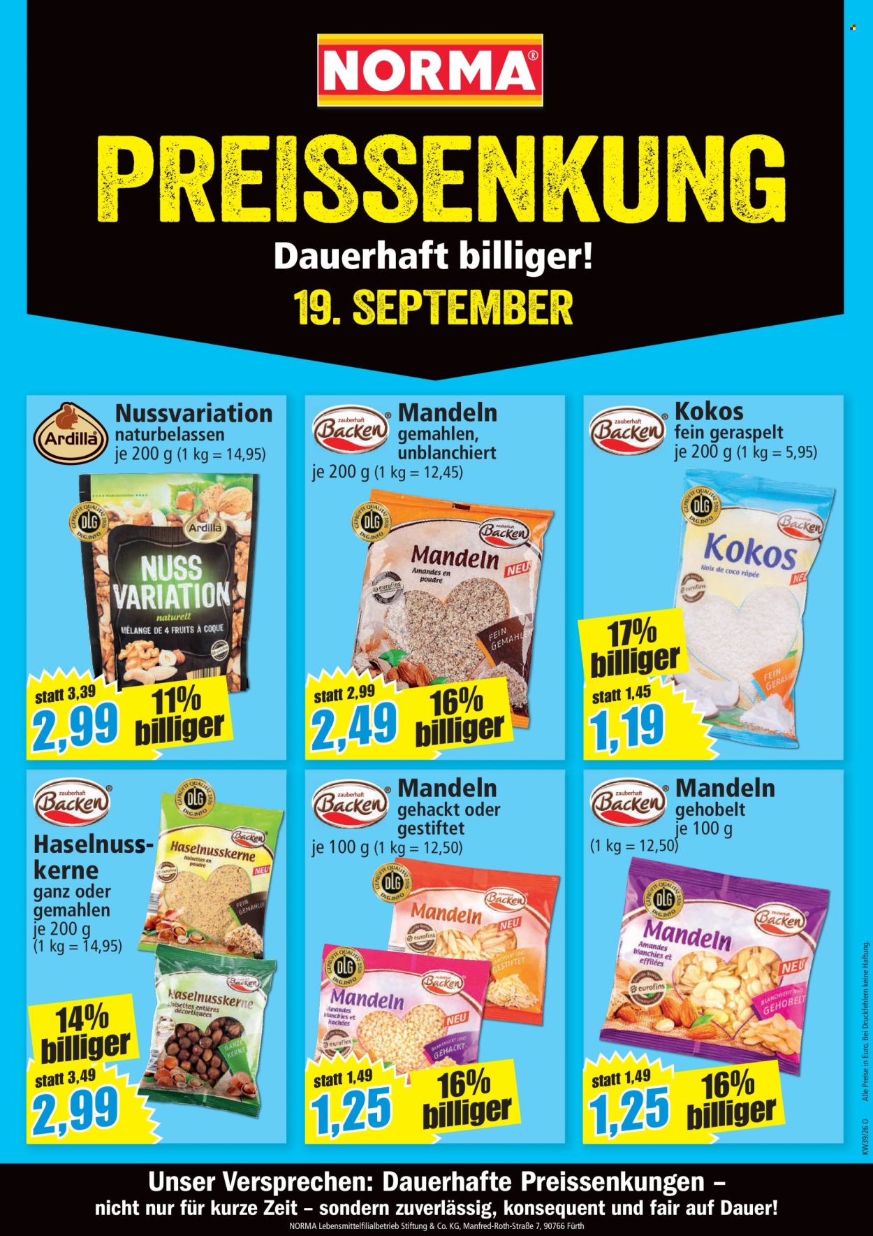 Norma Prospekte  - 19.10.2026 - 25.10.2026. Seite 22