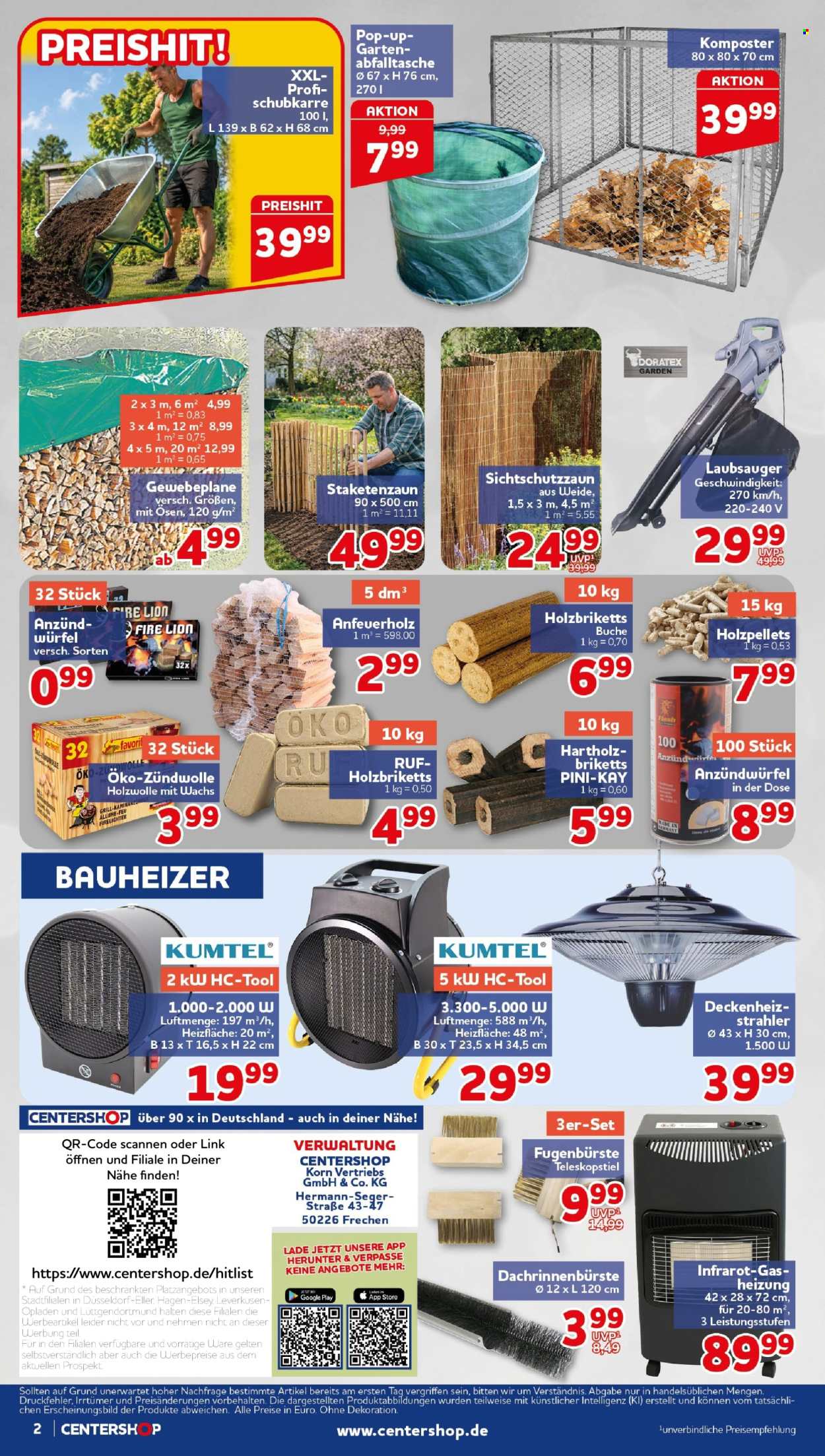 CENTERSHOP Prospekte  - 12.10.2026 - 17.10.2026. Seite 2