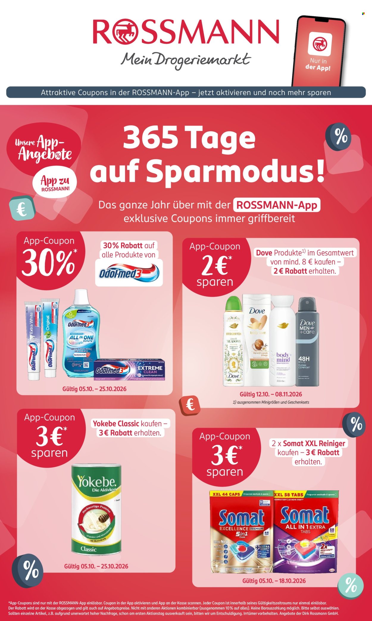 Rossmann Prospekte  - 5.10.2026 - 25.10.2026. Seite 1