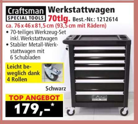 Werkstattwagen 70tlg.
