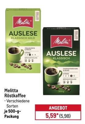 Melitta Röstkaffee