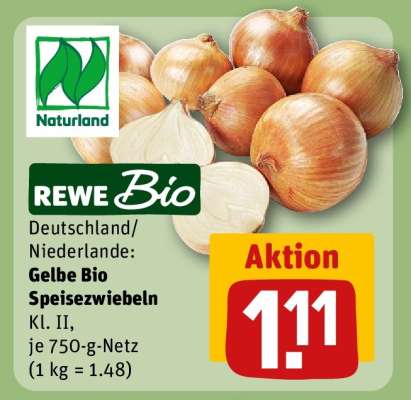 Gelbe Bio Speisezwiebeln