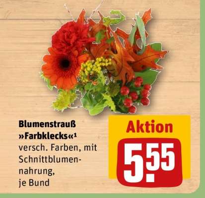 Blumenstrauß »Farbklecks«