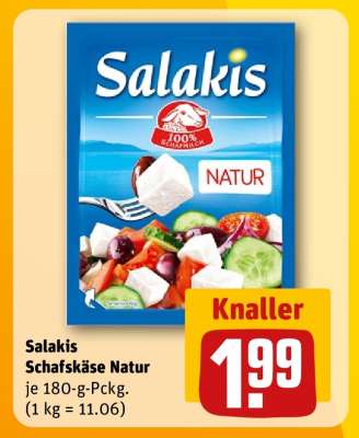 Salakis Schafskäse Natur