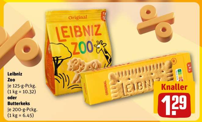 Leibniz Zoo oder Butterkeks