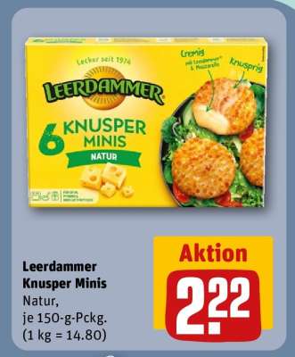 Leerdammer Knusper Minis