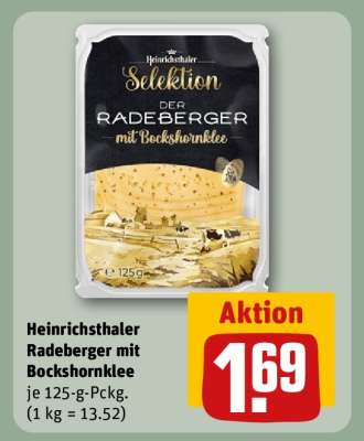 Heinrichsthaler Radeberger mit Bockshornklee