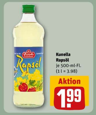 Kunella Rapsöl