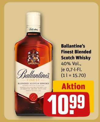 Ballantine’s Finest Blended Scotch Whisky*