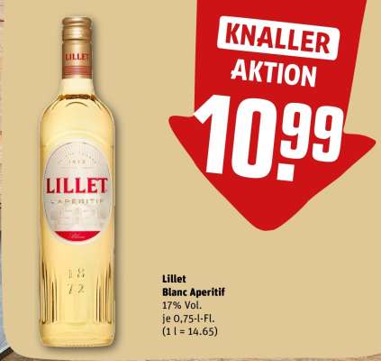 Lillet Blanc Aperitif