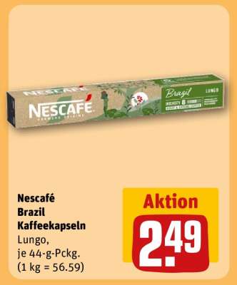 Nescafé Brazil Kaffeekapseln