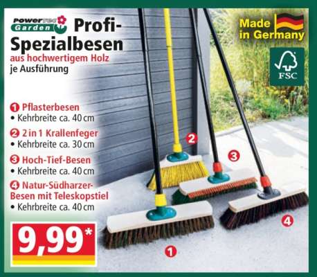 Profi-Spezialbesen