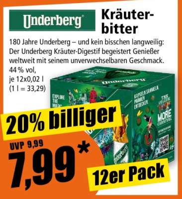 Underberg Kräuterbitter
