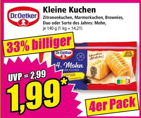 Kleine Kuchen