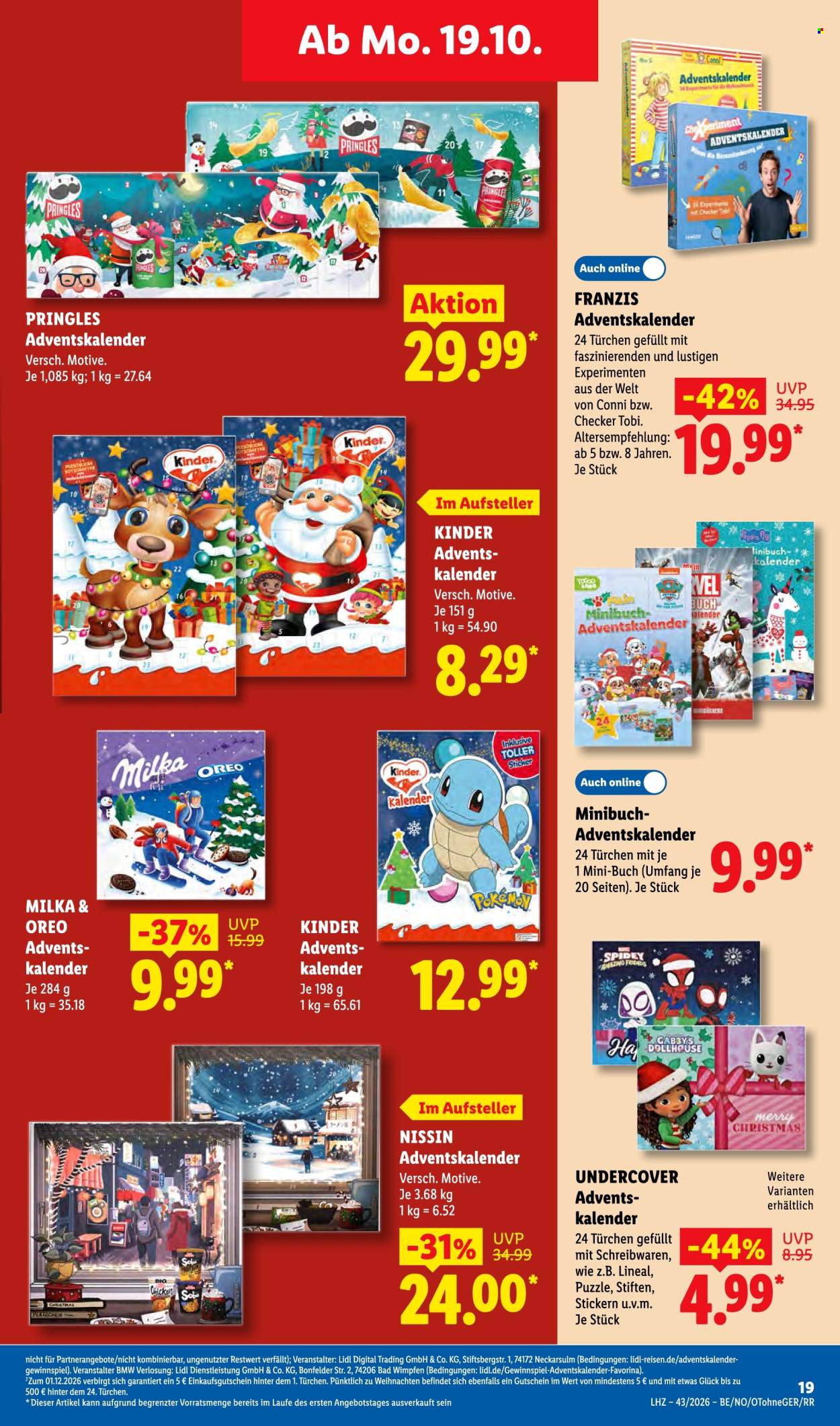 Lidl Prospekte  - 19.10.2026 - 24.10.2026. Seite 35