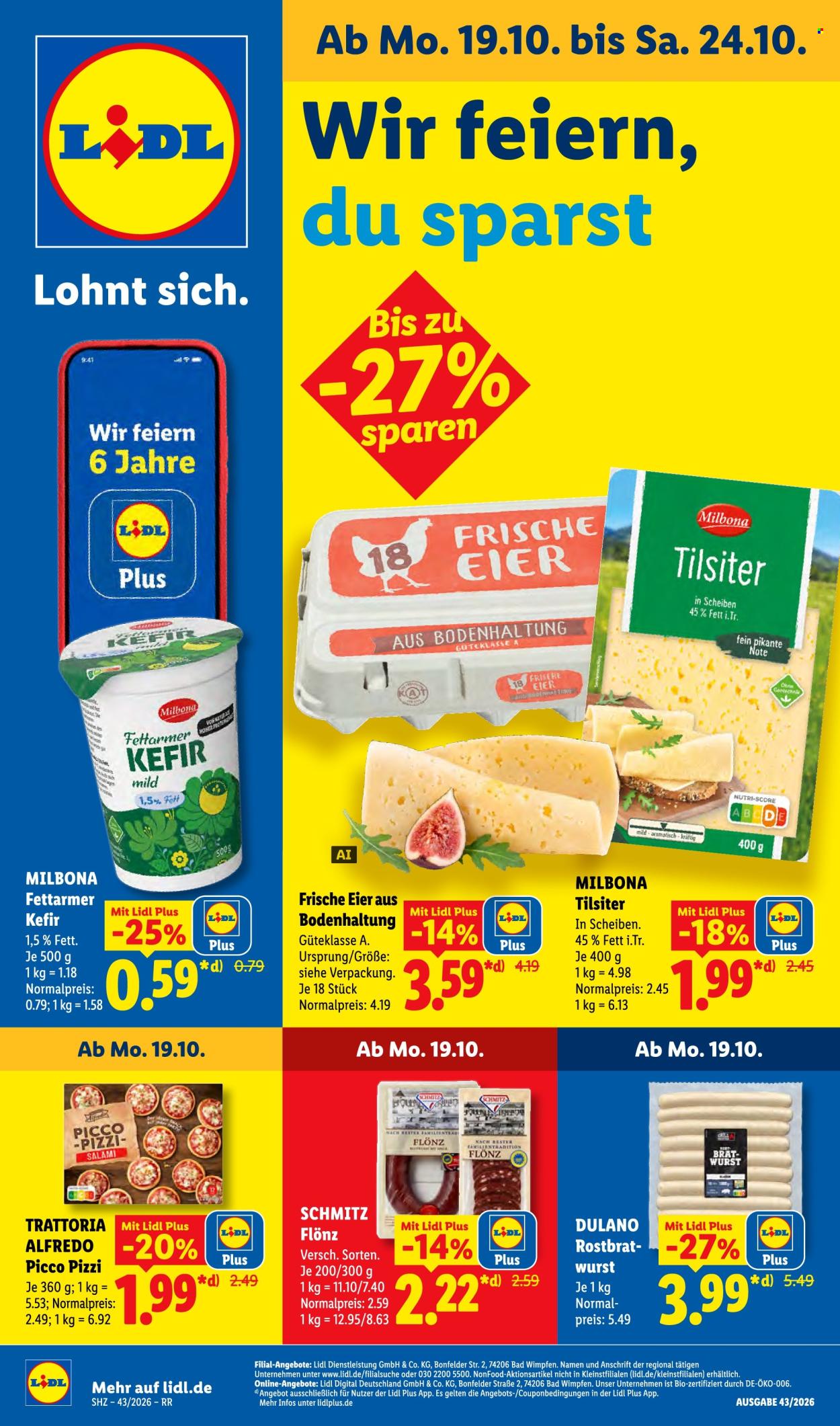 Lidl Prospekte  - 19.10.2026 - 24.10.2026. Seite 1