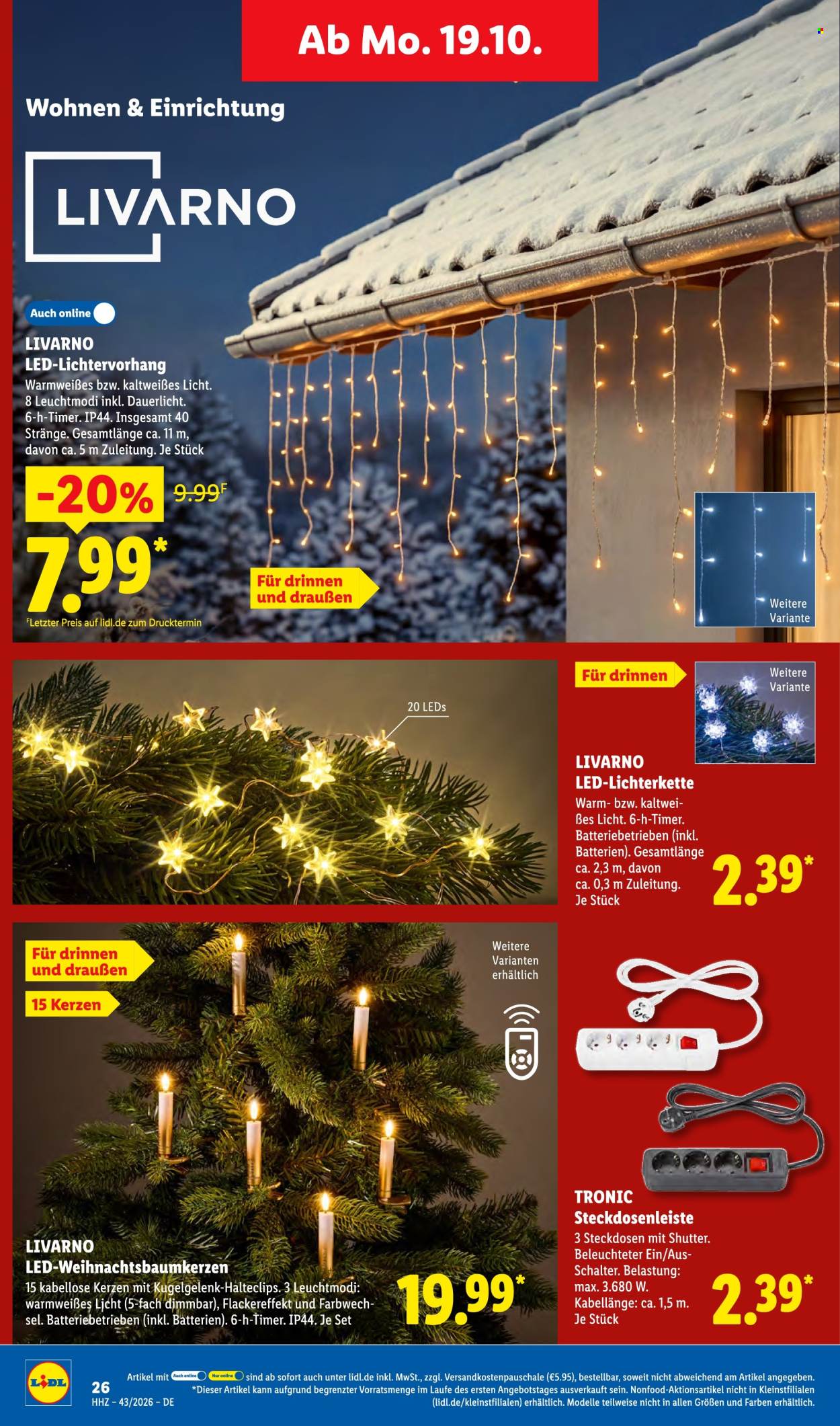 Lidl Prospekte  - 19.10.2026 - 24.10.2026. Seite 42