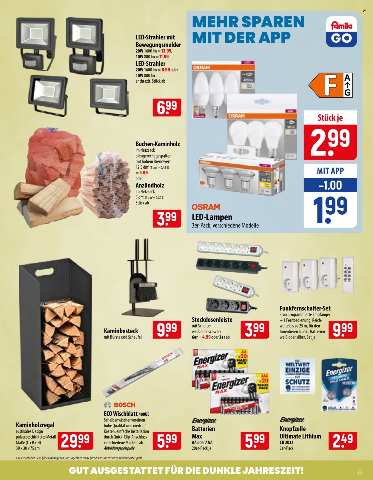 famila Prospekte  - 12.10.2026 - 17.10.2026. Seite 23