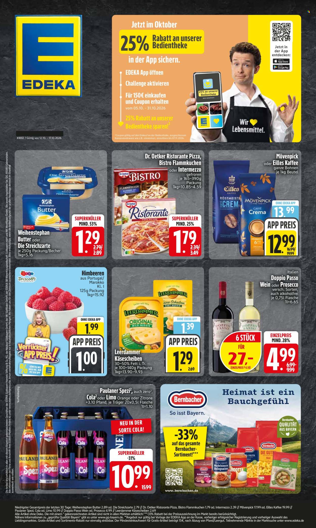 Edeka Prospekte  - 12.10.2026 - 17.10.2026. Seite 1