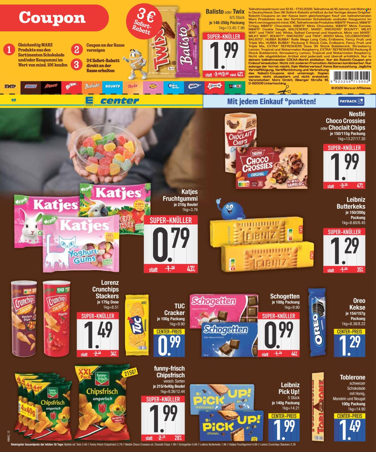 Edeka Prospekte  - 12.10.2026 - 17.10.2026. Seite 12