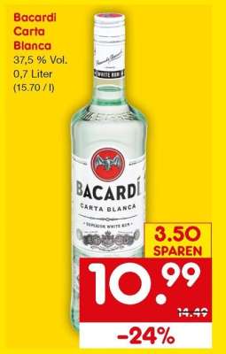 BACARDI Carta Blanca