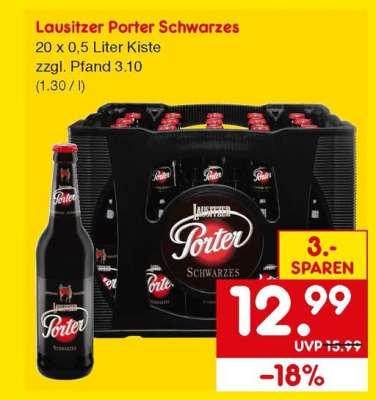 Lausitzer Porter Schwarzes