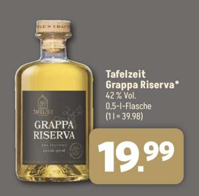 Tafelzeit Grappa Riserva