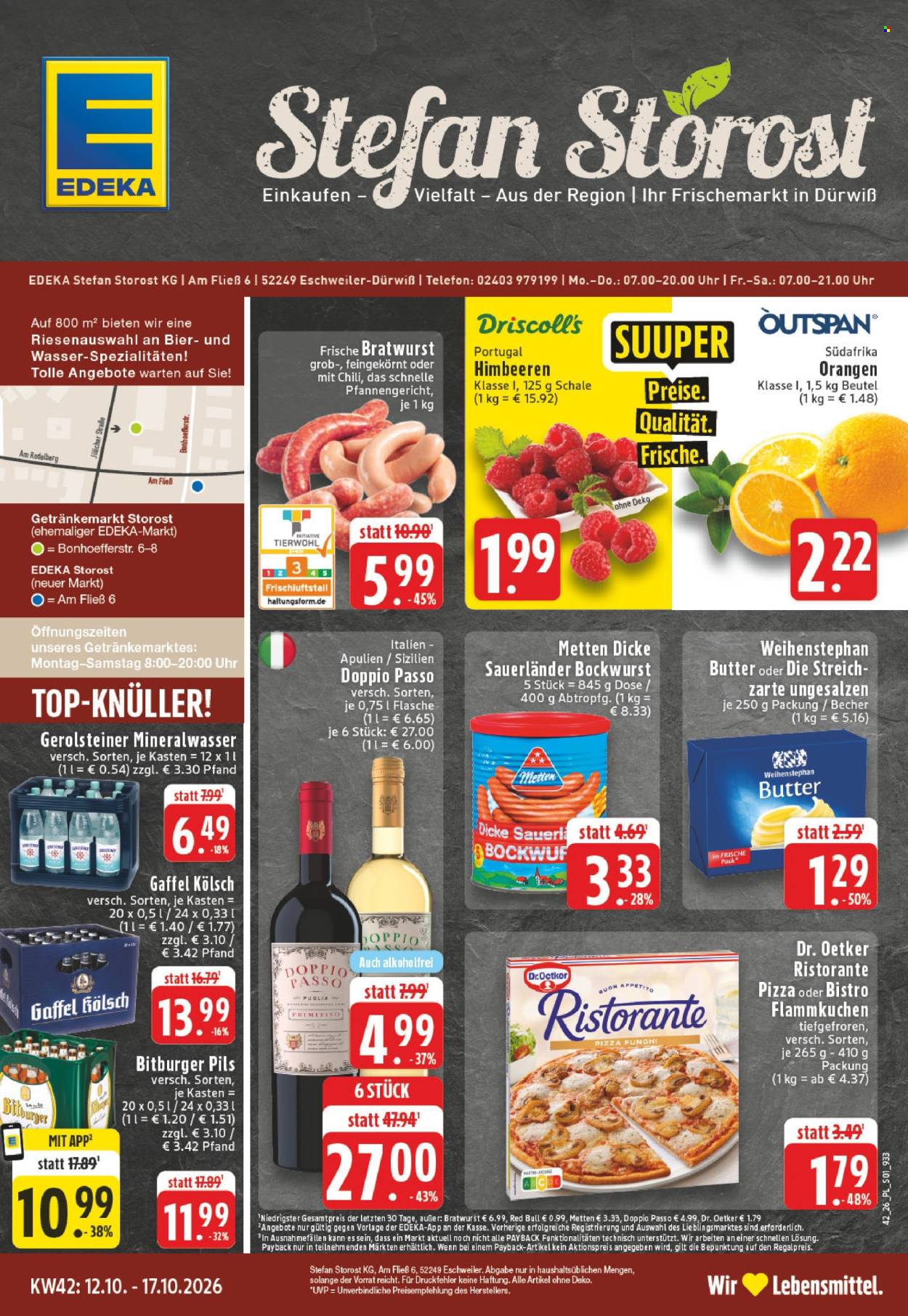 Edeka Prospekte  - 12.10.2026 - 17.10.2026. Seite 1
