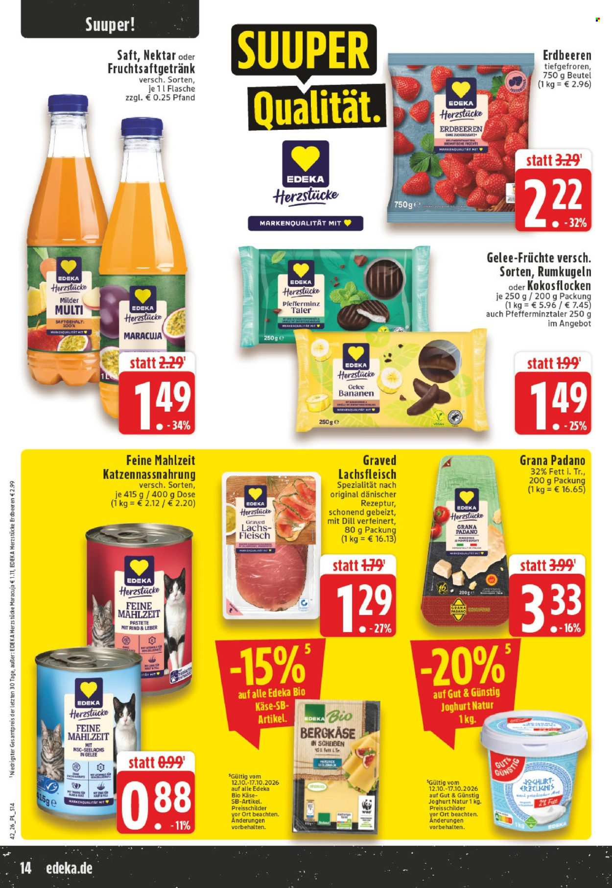 Edeka Prospekte  - 12.10.2026 - 17.10.2026. Seite 14