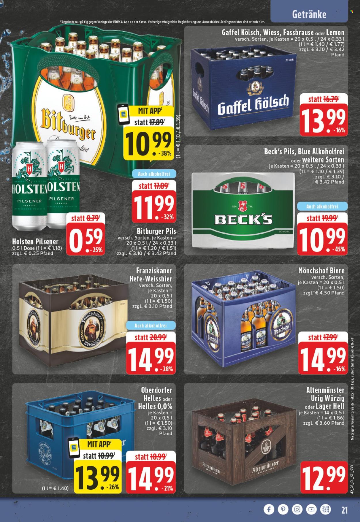 Edeka Prospekte  - 12.10.2026 - 17.10.2026. Seite 21