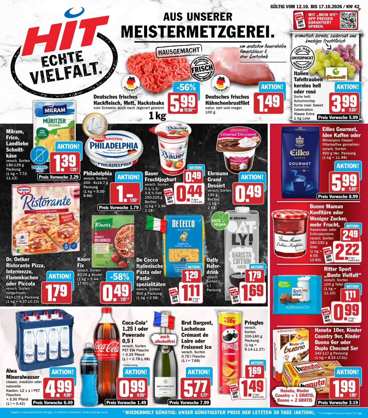 Hit Prospekte  - 12.10.2026 - 17.10.2026. Seite 1