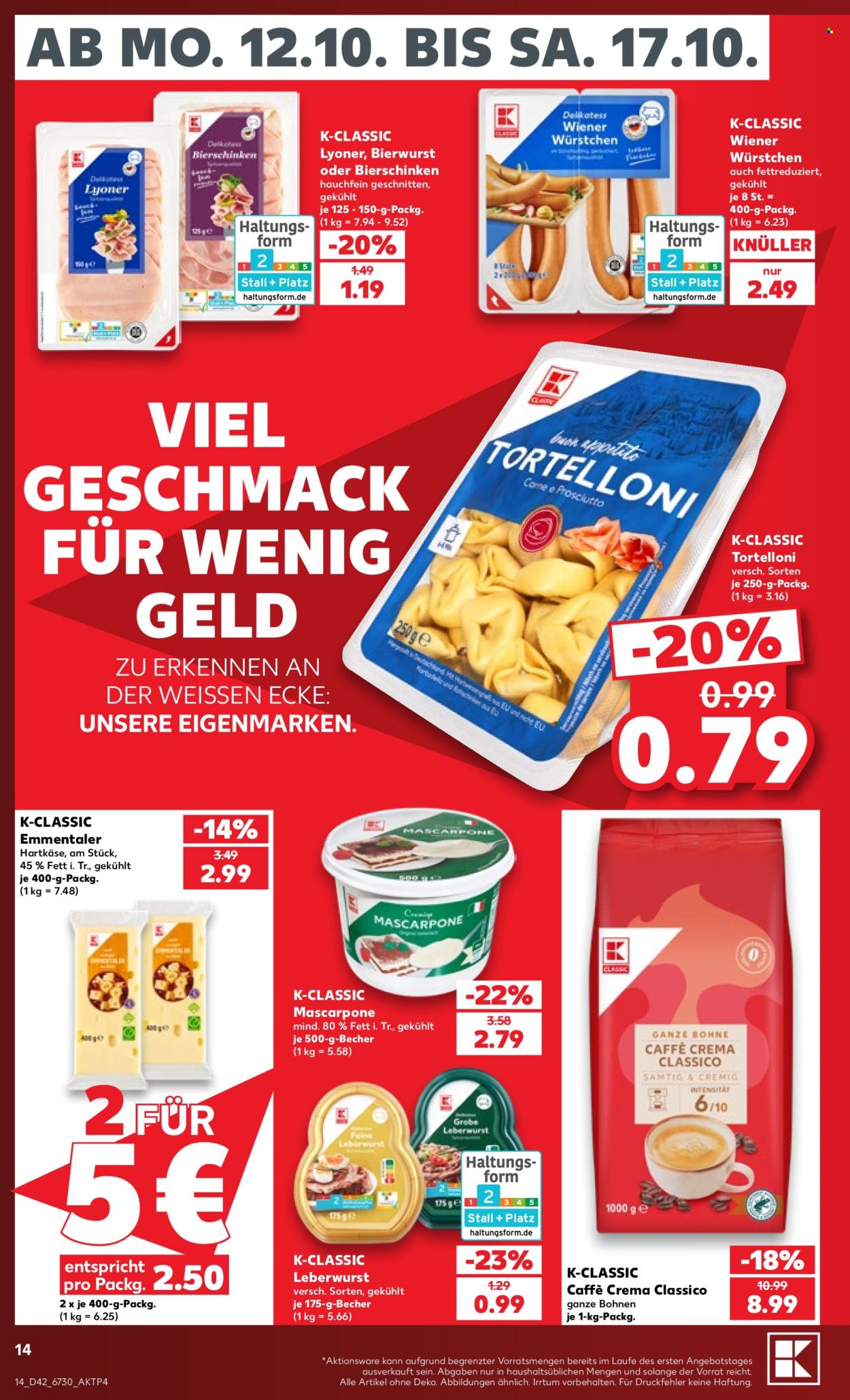 Kaufland Prospekte  - 12.10.2026 - 17.10.2026. Seite 18