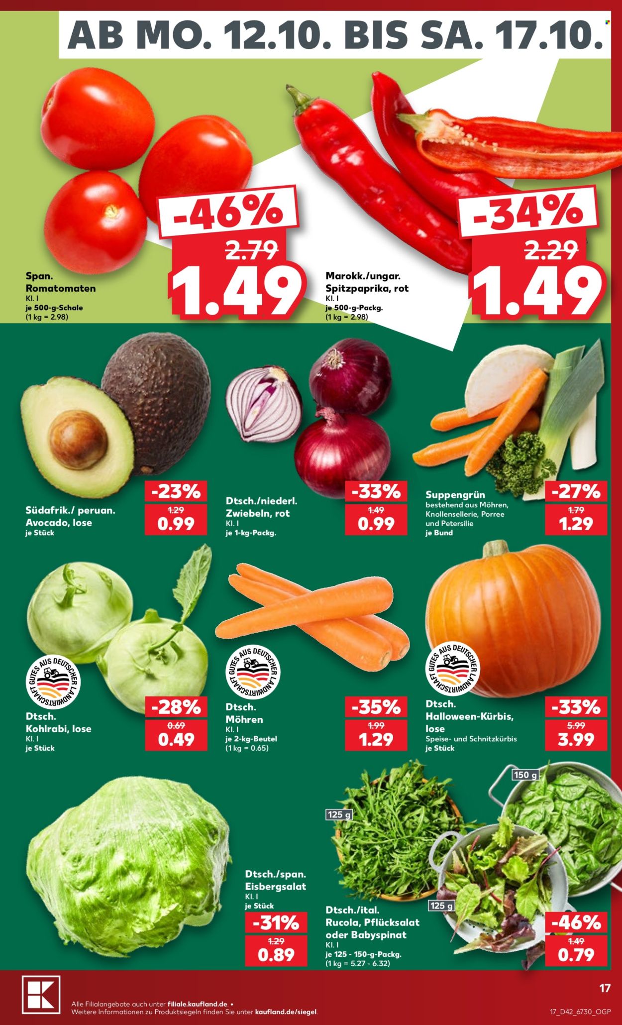 Kaufland Prospekte  - 12.10.2026 - 17.10.2026. Seite 21