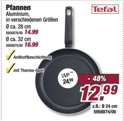 Tefal Pfannen