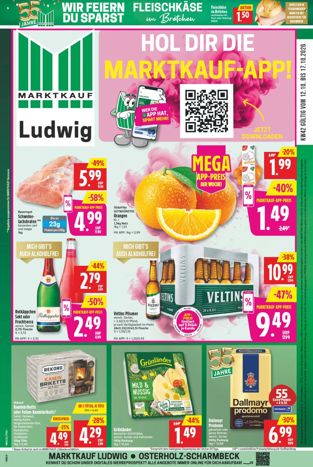 Marktkauf Prospekte  - 12.10.2026 - 17.10.2026. Seite 1
