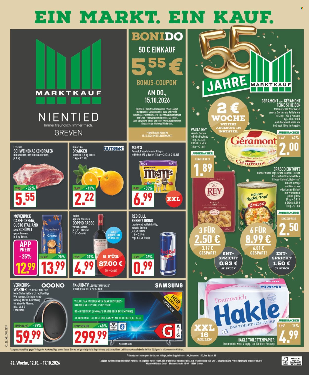 Marktkauf Prospekte  - 12.10.2026 - 17.10.2026. Seite 1